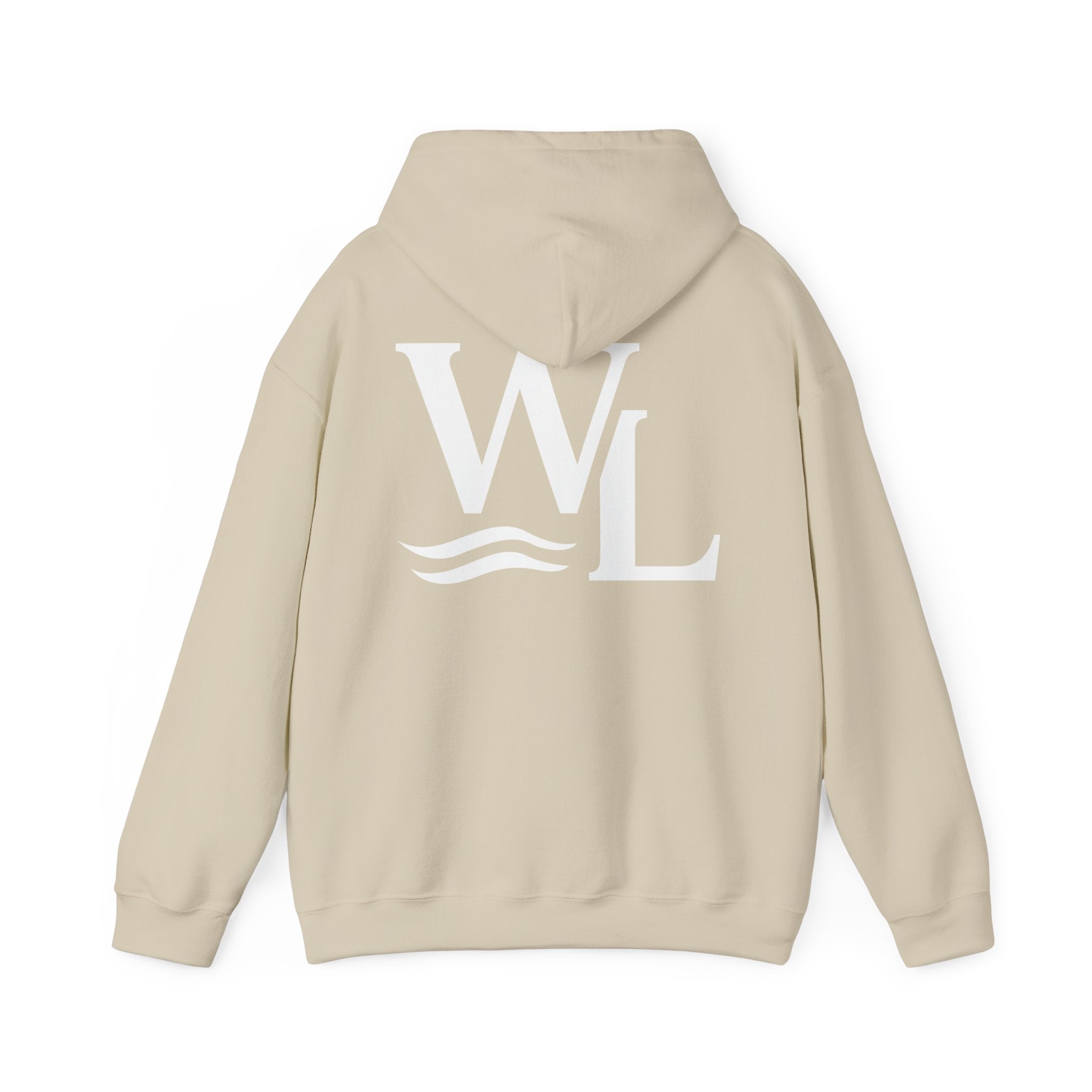 Wake and Lake Life Circle Crest Hoodie Light worn on a summer boat morning
Light-colored lake life sweatshirt with circle crest graphic
Natural white or sand lake hoodie for warm summer days
Soft light fleece with Wake and Lake circle crest design

