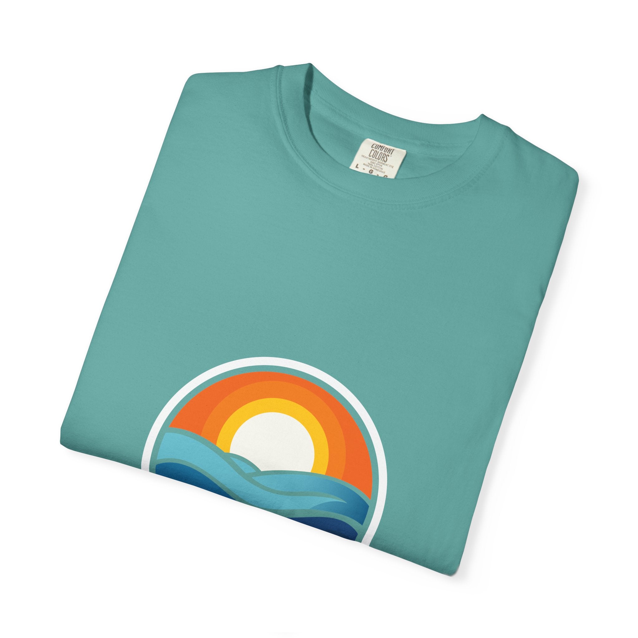 Wake and Lake Life Circle Crest Tee
