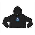 Wake and Lake Michigan Shield Women's Cropped Hoodie