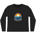 Wake and Lake Circle Crest Women's Long Sleeve Tee on an autumn dock
Soft fitted women's long sleeve lake life shirt with crest graphic
Wake and Lake branded women's shoulder-season tee
Circle crest long sleeve cotton top for cool lake mornings
