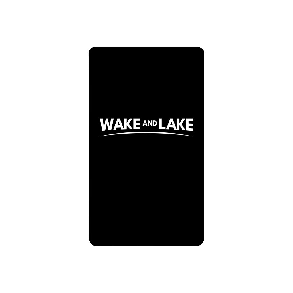 Wake and Lake Circle Crest Beverage Holder, Black; Premium Polar Camel stainless steel construction
Double-wall vacuum insulated
Fits standard 12oz cans
Spill-resistant lid included
Circle Crest front graphic
WL Monogram back graphic, black