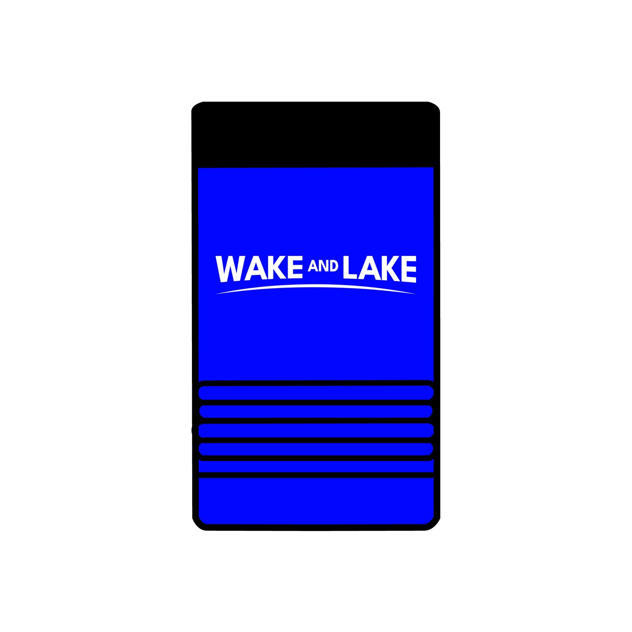 Wake and Lake Circle Crest Beverage Holder, Black; Premium Polar Camel stainless steel construction
Double-wall vacuum insulated
Fits standard 12oz cans
Spill-resistant lid included
Circle Crest front graphic
WL Monogram back graphic, 
Royal Blue