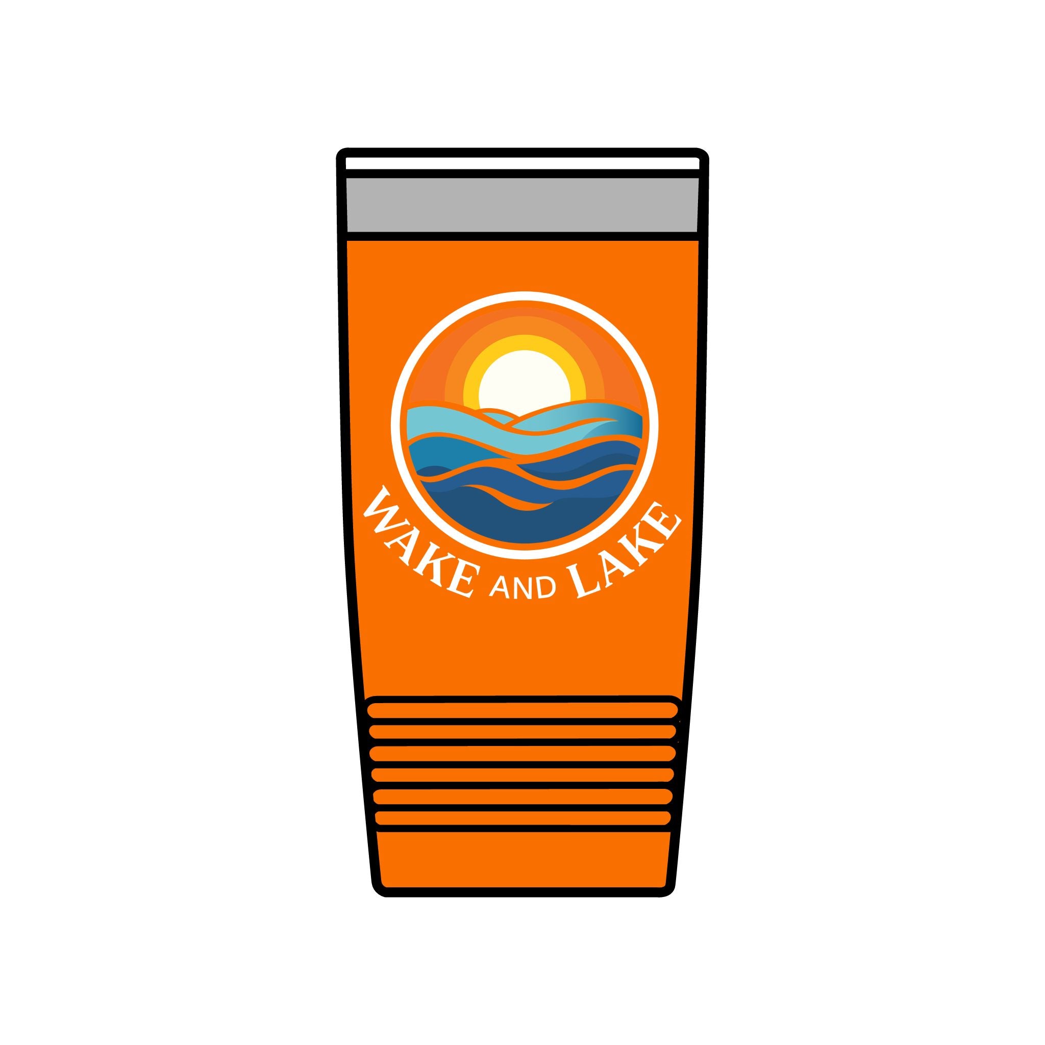 Wake and Lake Life Circle Crest Tumbler 20oz held on a dock railing
Insulated lake life tumbler with circle crest graphic on boat
20oz Wake and Lake drinkware for boating and outdoor days
Double-wall insulated tumbler with circle crest lake branding

