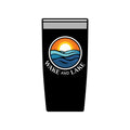 Wake and Lake Life Circle Crest Tumbler 20oz held on a dock railing
Insulated lake life tumbler with circle crest graphic on boat
20oz Wake and Lake drinkware for boating and outdoor days
Double-wall insulated tumbler with circle crest lake branding

