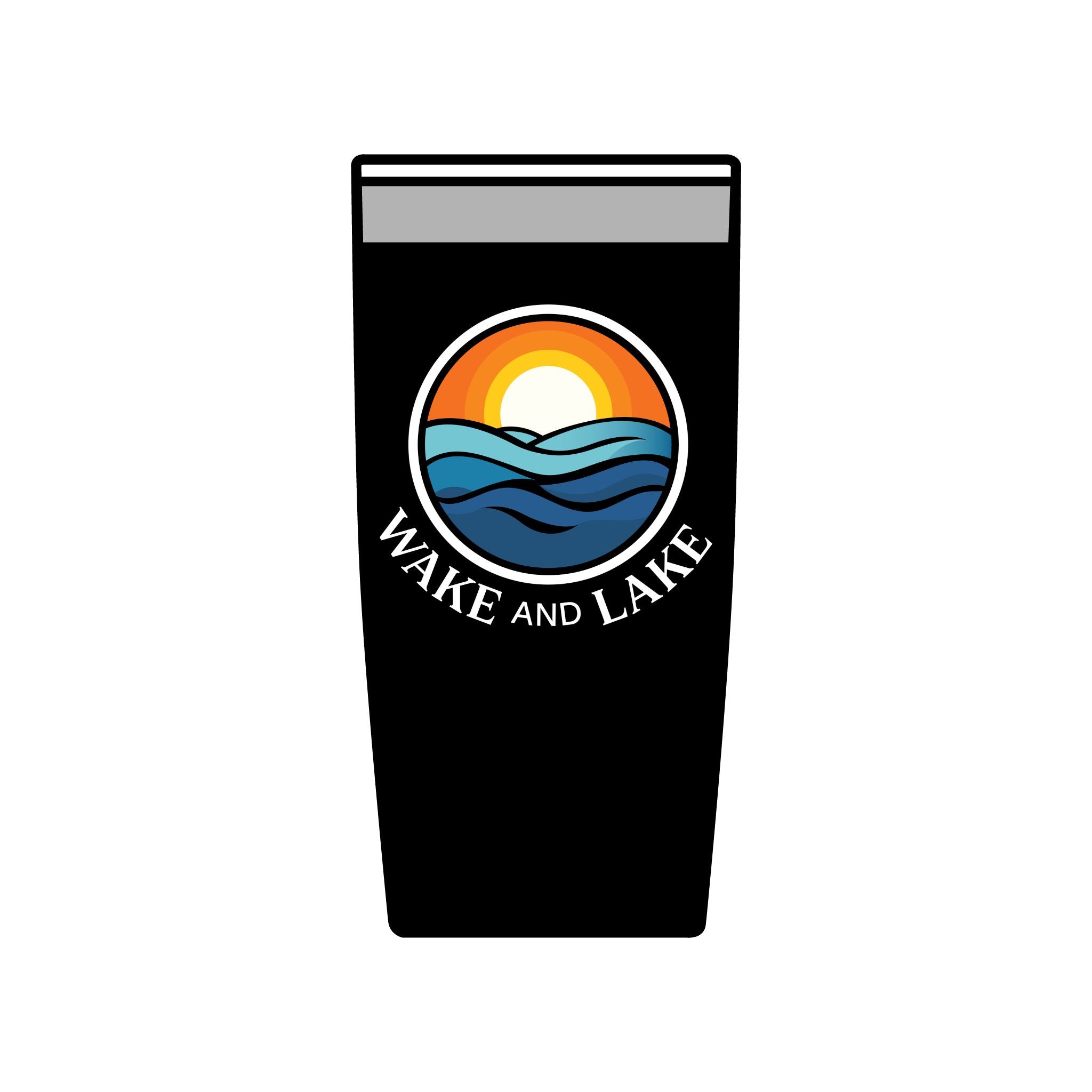 Wake and Lake Life Circle Crest Tumbler 20oz held on a dock railing
Insulated lake life tumbler with circle crest graphic on boat
20oz Wake and Lake drinkware for boating and outdoor days
Double-wall insulated tumbler with circle crest lake branding

