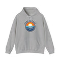 Wake and Lake Life Circle Crest Hoodie Light worn on a summer boat morning
Light-colored lake life sweatshirt with circle crest graphic
Natural white or sand lake hoodie for warm summer days
Soft light fleece with Wake and Lake circle crest design

