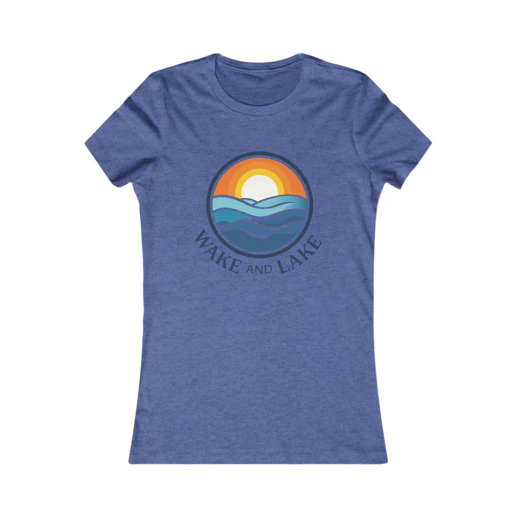 Wake and Lake Circle Crest Women's Tee worn at a lakeside evening
Fitted women's lake life tee with circle crest graphic
Soft cotton women's boating shirt with Wake and Lake branding
Women's fitted lake day tee with circle crest logo
