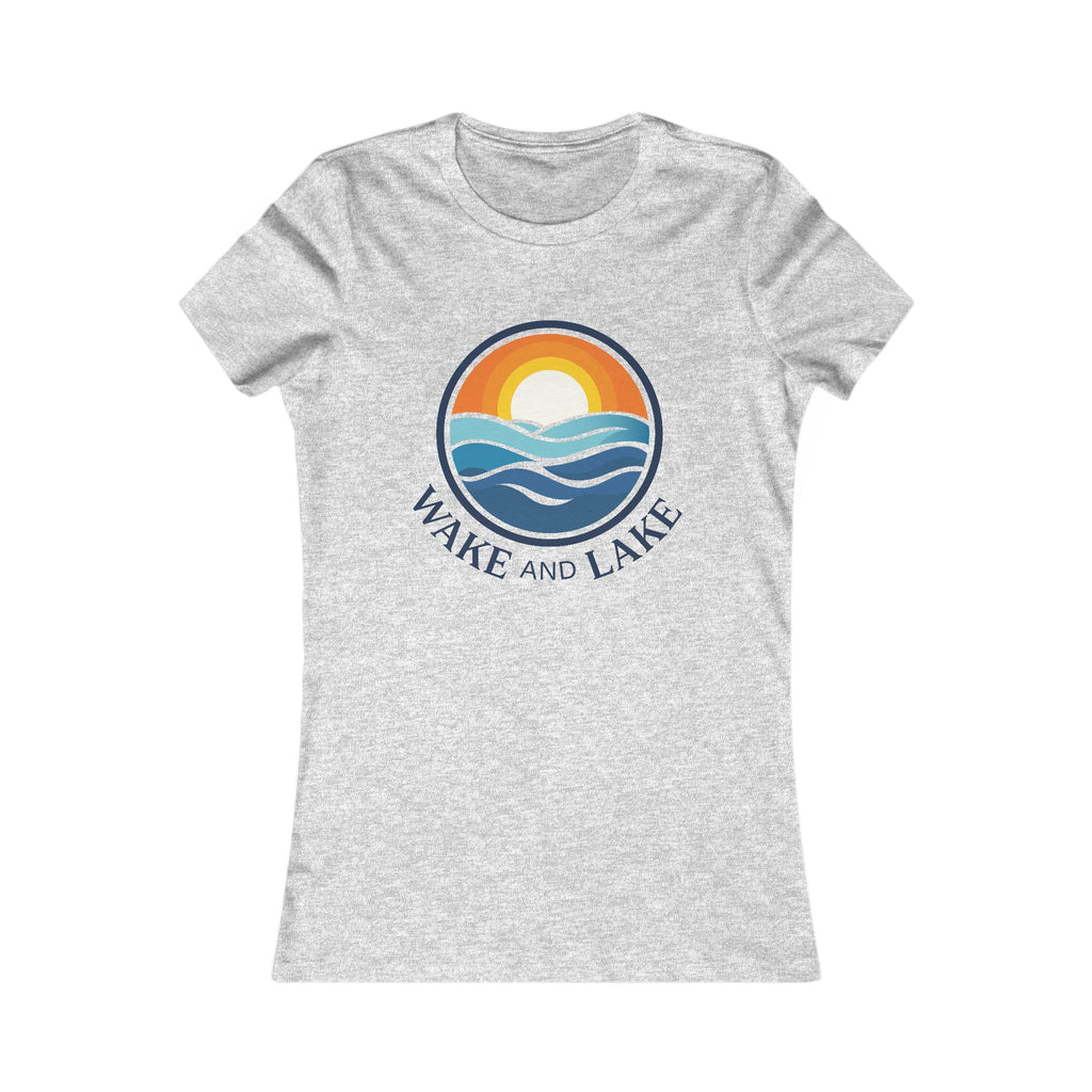 Wake and Lake Circle Crest Women's Tee worn at a lakeside evening
Fitted women's lake life tee with circle crest graphic
Soft cotton women's boating shirt with Wake and Lake branding
Women's fitted lake day tee with circle crest logo
