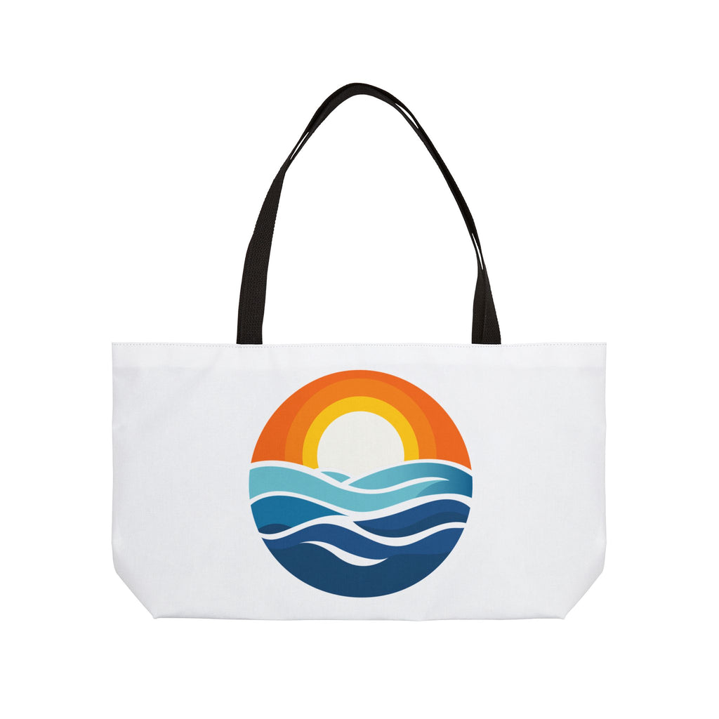 Wake and Lake Michigan Weekender Tote Bag at a Great Lakes dock
Spacious Michigan lake tote bag with shield graphic
Durable Michigan canvas carryall for lake trips and boating
Great Lakes weekend bag with Wake and Lake Michigan branding
