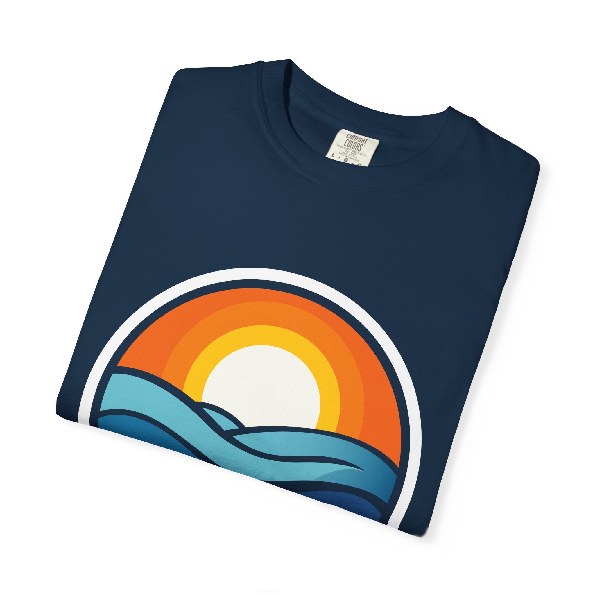 Wake and Lake Life Circle Crest Tee worn on a dock at sunset
Soft unisex lake life tee with bold circle crest graphic
Wake and Lake branded cotton t-shirt for summer boating
Circle crest logo tee for lake days and outdoor weekends

