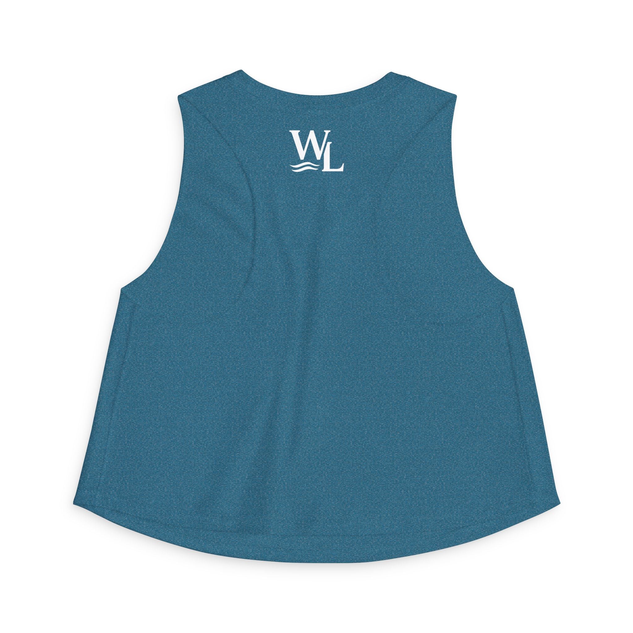 Wake and Lake Circle Crest Women's Crop Tee – Fitted