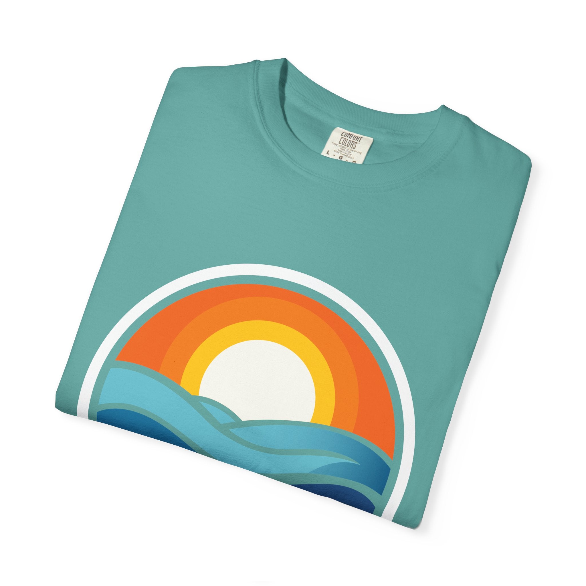 Wake and Lake Life Circle Crest Tee worn on a dock at sunset
Soft unisex lake life tee with bold circle crest graphic
Wake and Lake branded cotton t-shirt for summer boating
Circle crest logo tee for lake days and outdoor weekends

