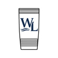Wake and Lake WL Monogram White Tumbler on a dock table at sunrise
White insulated tumbler with WL monogram for lake life
Clean white Wake and Lake drinkware for boating days
Monogram white tumbler gift for lake enthusiasts
