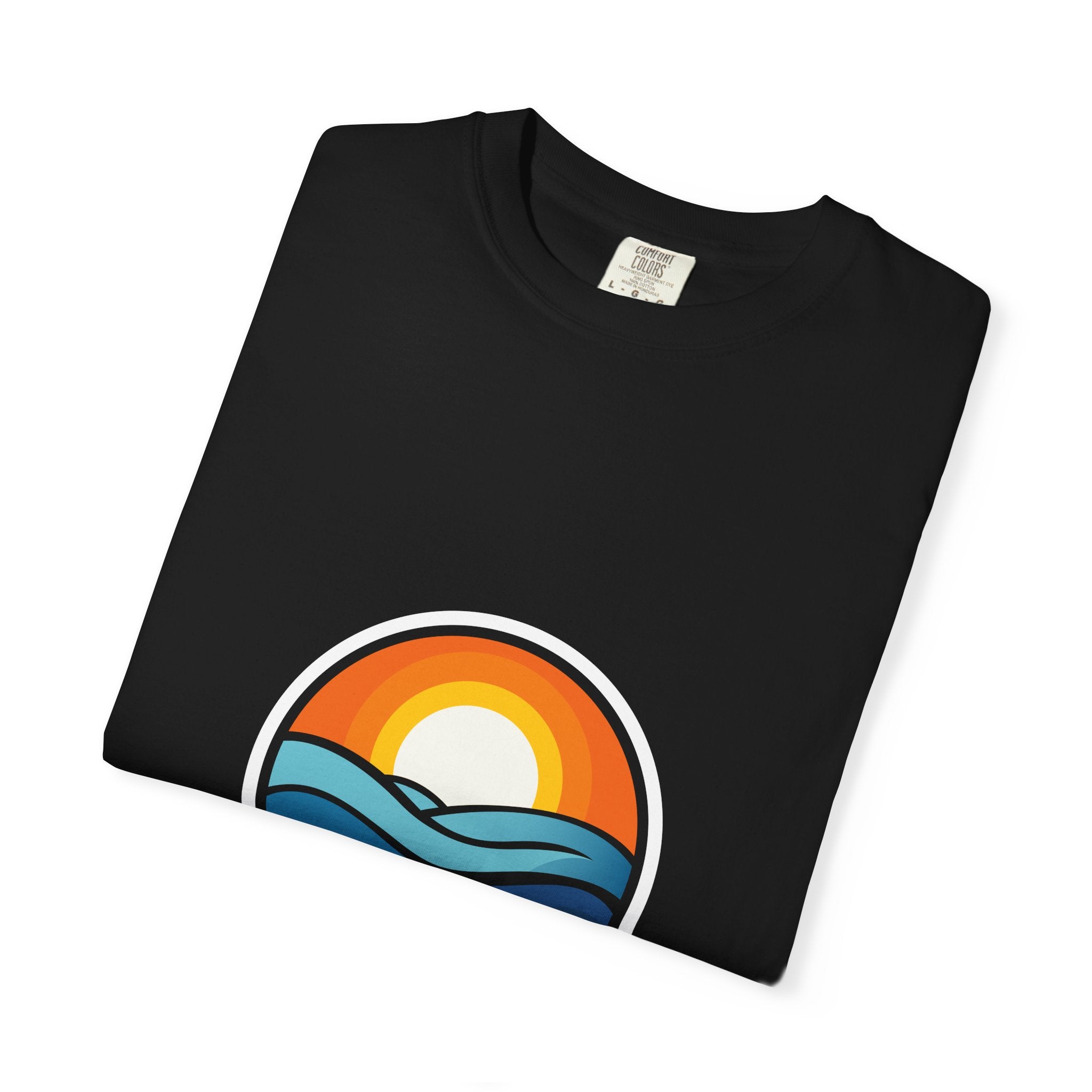 Wake and Lake Life Circle Crest Tee