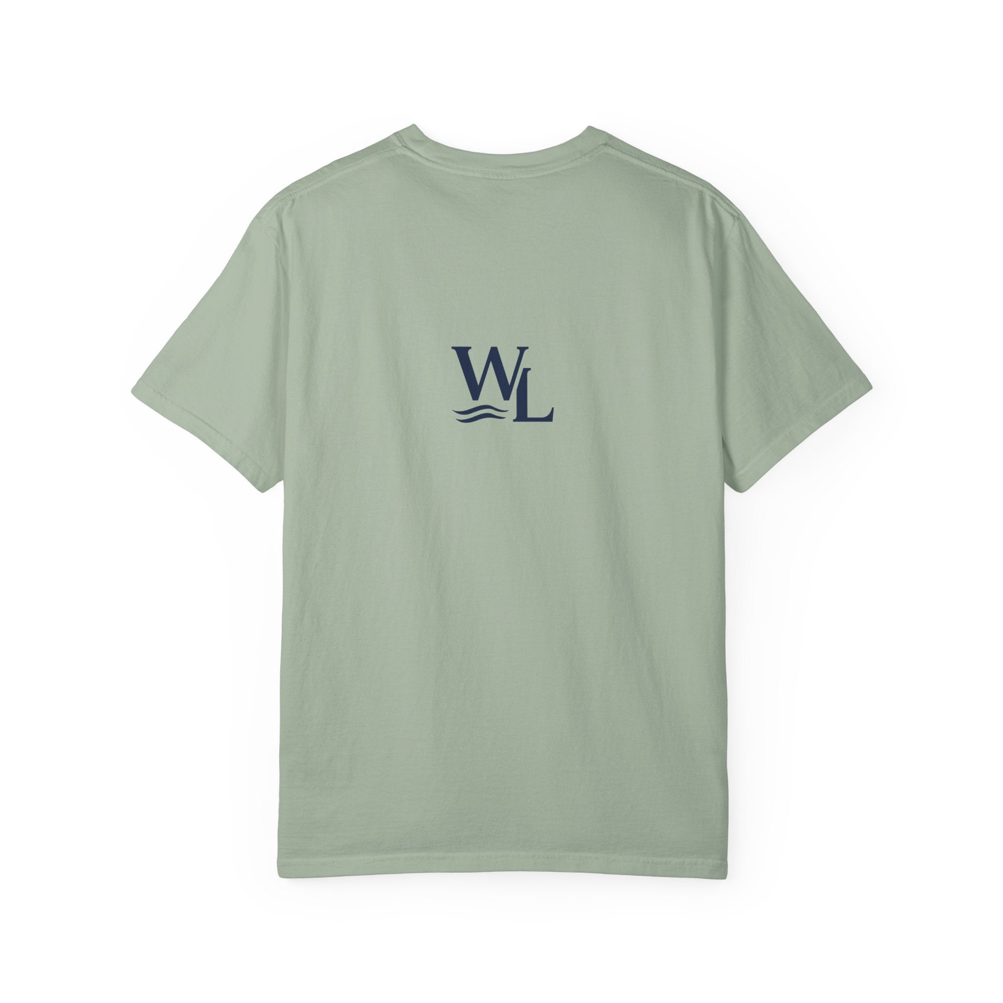 Wake and Lake Circle Crest Logo A tee worn lakeside
Soft cotton lake life t-shirt with circle crest logo A
Boating summer tee with Wake and Lake circle crest branding
Unisex circle crest graphic tee for lake weekends
