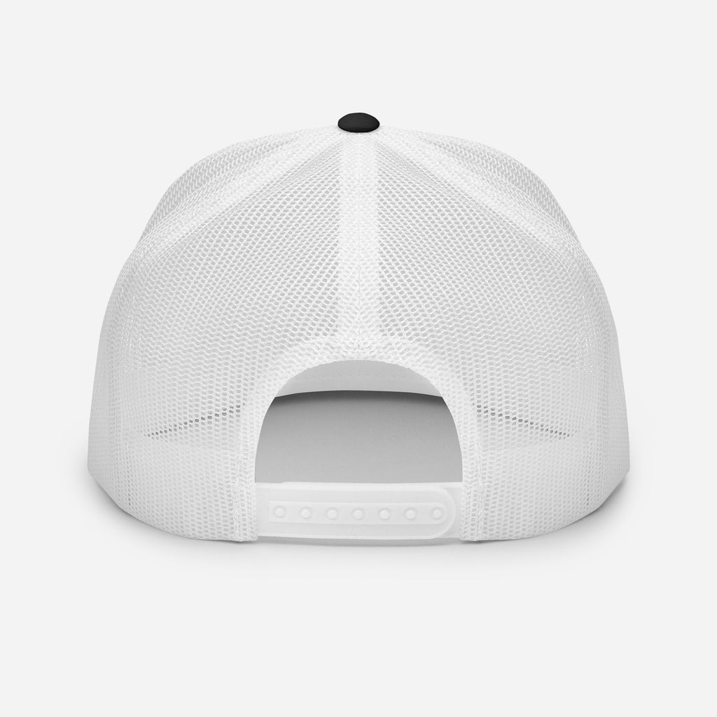Wake and Lake WL Monogram Trucker Hat worn on a boat at sunrise
Breathable mesh trucker cap with WL monogram for lake life
Adjustable lake trucker hat with Wake and Lake branding
Classic snapback mesh hat with WL logo for boating
