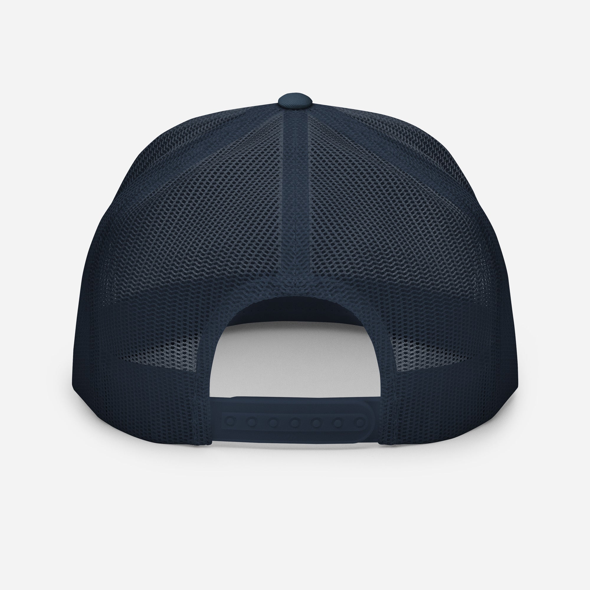 Wake and Lake WL Monogram Trucker Hat worn on a boat at sunrise
Breathable mesh trucker cap with WL monogram for lake life
Adjustable lake trucker hat with Wake and Lake branding
Classic snapback mesh hat with WL logo for boating

