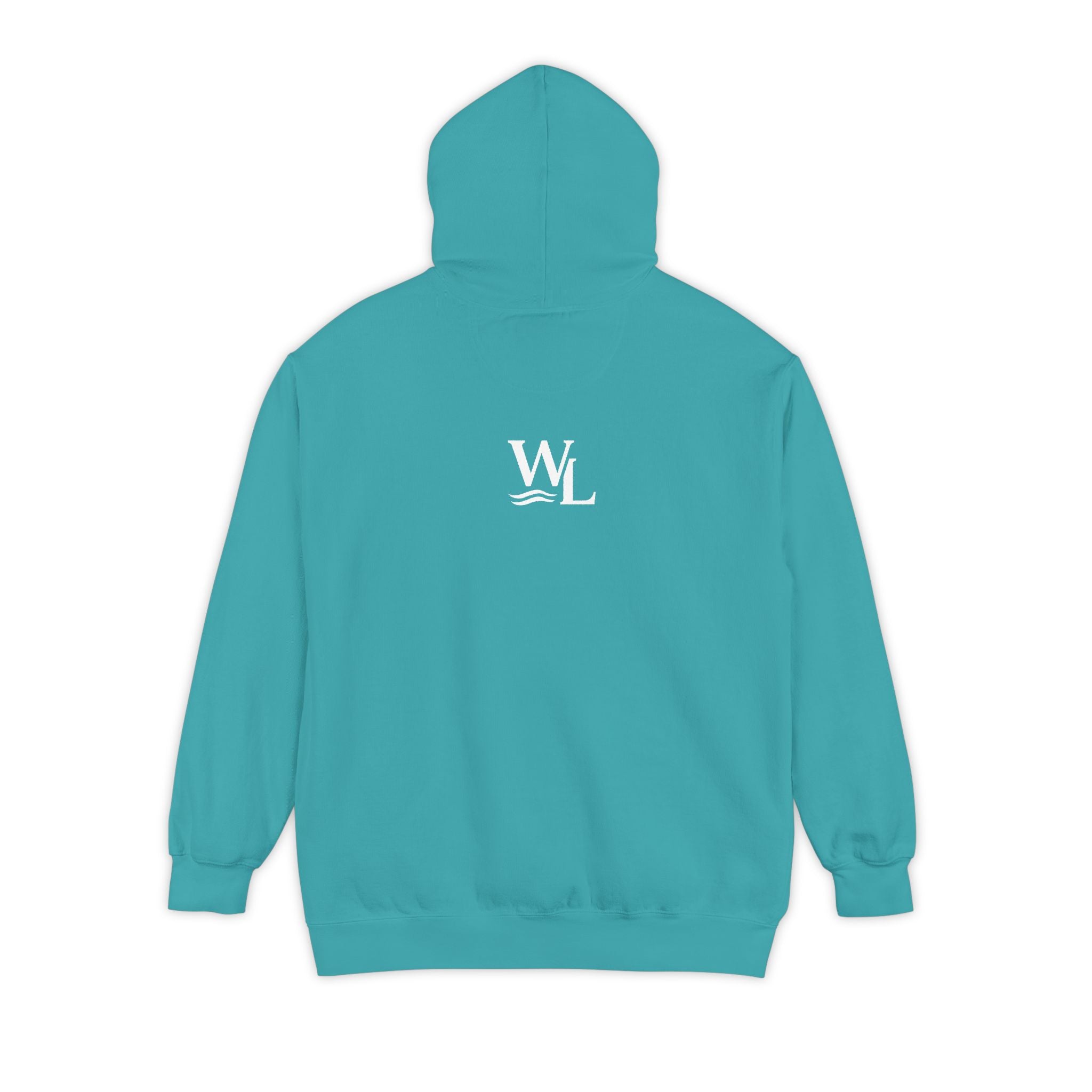 Wake and Lake Life Circle Crest Hoodie