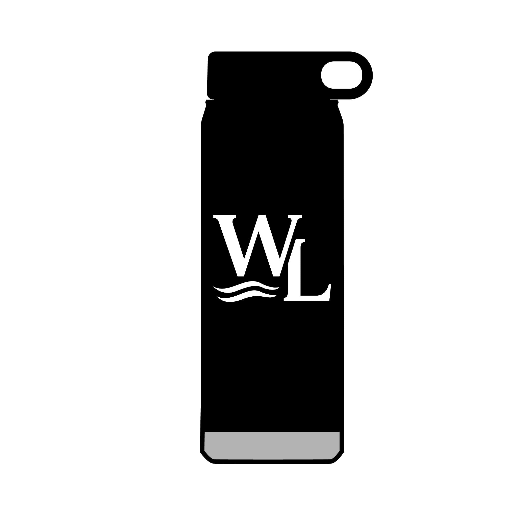 Michigan Coordinate Badge Water Bottle, Premium Polar Camel stainless steel
32oz capacity — all day hydration
Double-wall vacuum insulated
Keeps drinks cold 24 hours, hot 12 hours
Coordinate Badge front graphic
WL Monogram back graphic
Wide mouth opening
Black