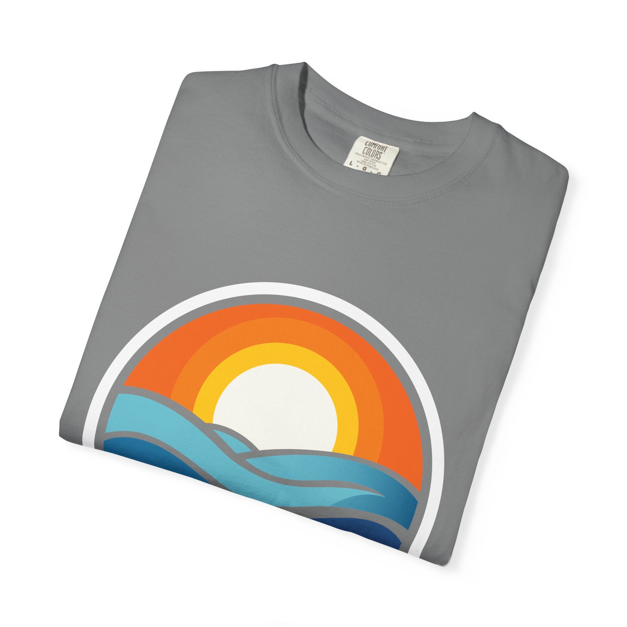 Wake and Lake Life Circle Crest Tee worn on a dock at sunset
Soft unisex lake life tee with bold circle crest graphic
Wake and Lake branded cotton t-shirt for summer boating
Circle crest logo tee for lake days and outdoor weekends


