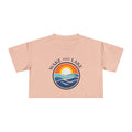 Wake and Lake Michigan Shield Women's Crop Tee on a boat deck
Relaxed crop top with Michigan crest graphic for lake days
Women's breezy boating crop tee with Wake and Lake Michigan branding
Soft women's Michigan Great Lakes crop t-shirt relaxed fit
