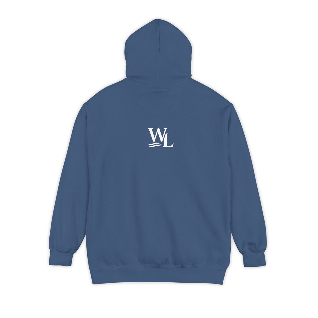 Wake and Lake Life Circle Crest Hoodie
