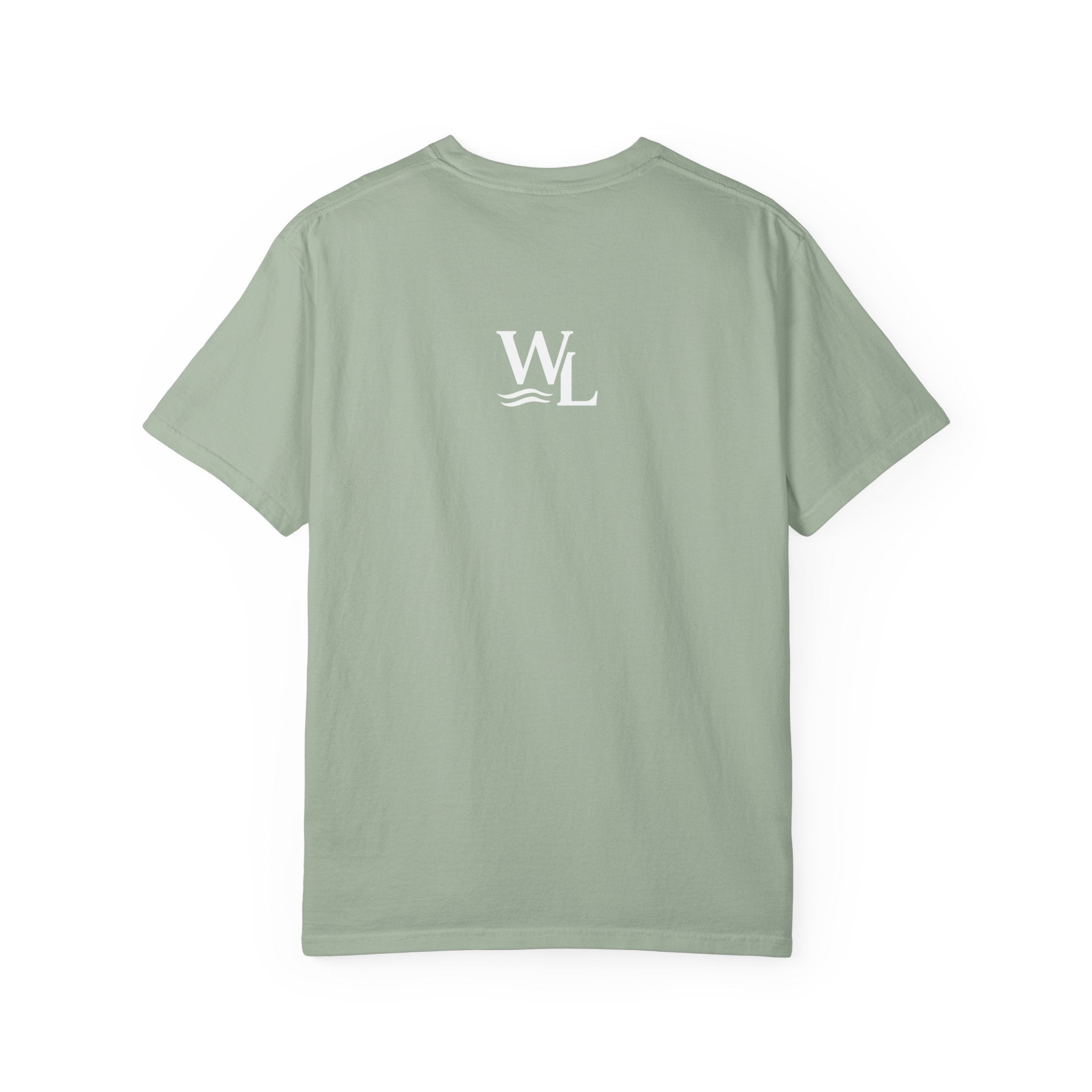 Wake and Lake Life Circle Crest Tee