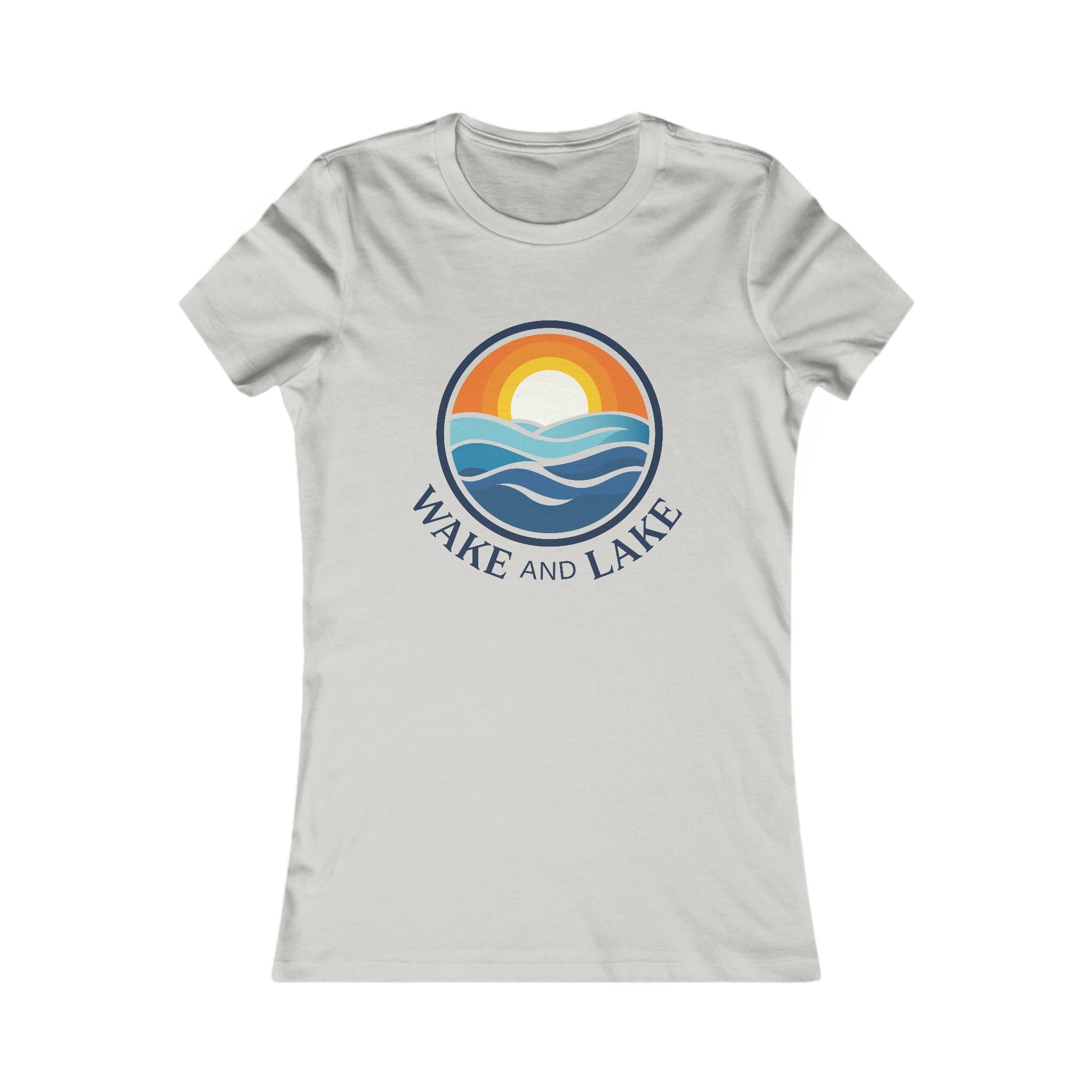 Wake and Lake Circle Crest Women's Tee worn at a lakeside evening
Fitted women's lake life tee with circle crest graphic
Soft cotton women's boating shirt with Wake and Lake branding
Women's fitted lake day tee with circle crest logo
