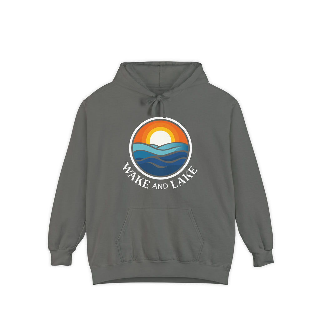 Wake and Lake Life Circle Crest Hoodie