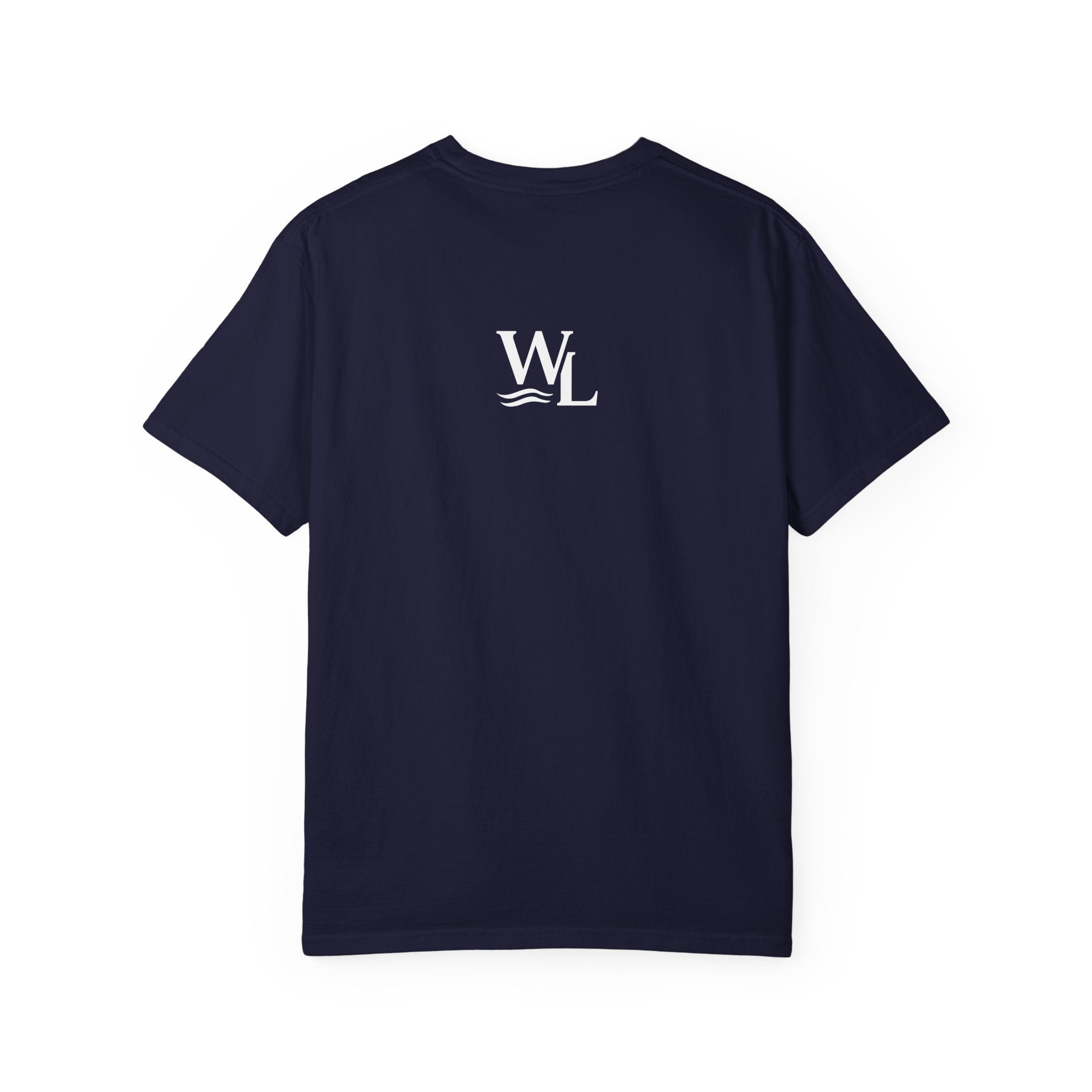 Wake and Lake Life Circle Crest Tee