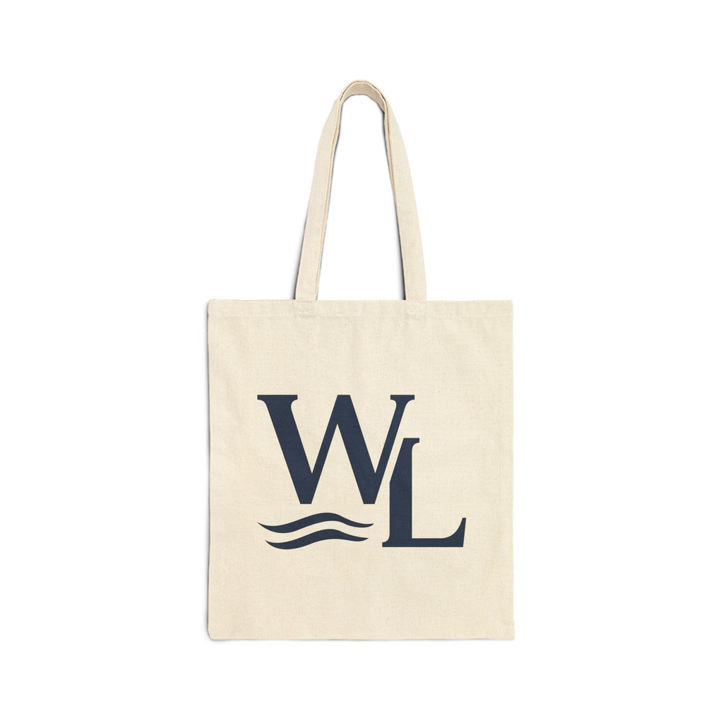 Wake and Lake Circle Crest Canvas Tote Bag on a lakeside bench
Durable canvas lake bag with circle crest logo
Wake and Lake branded canvas carryall for boat days
Circle crest canvas tote for lake day essentials

