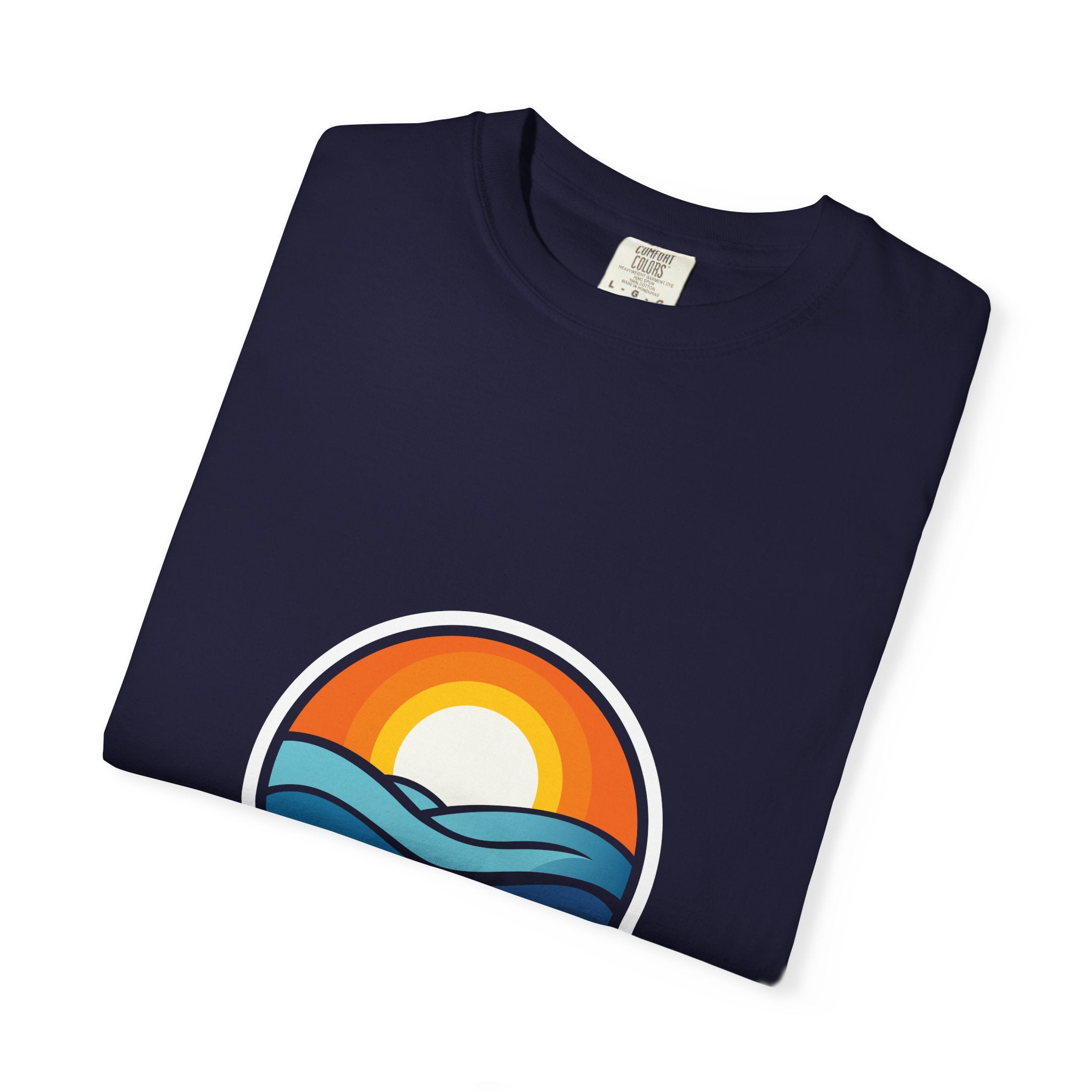 Wake and Lake Life Circle Crest Tee