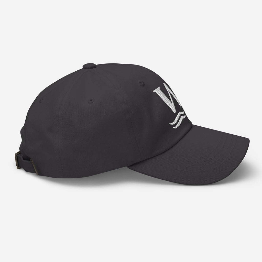 Wake and Lake WL Monogram Dad Hat worn at a lake dock
Soft adjustable dad hat with WL monogram for lake life
Low-profile unstructured lake cap with Wake and Lake branding
WL monogram adjustable hat for boat days and summer wear
