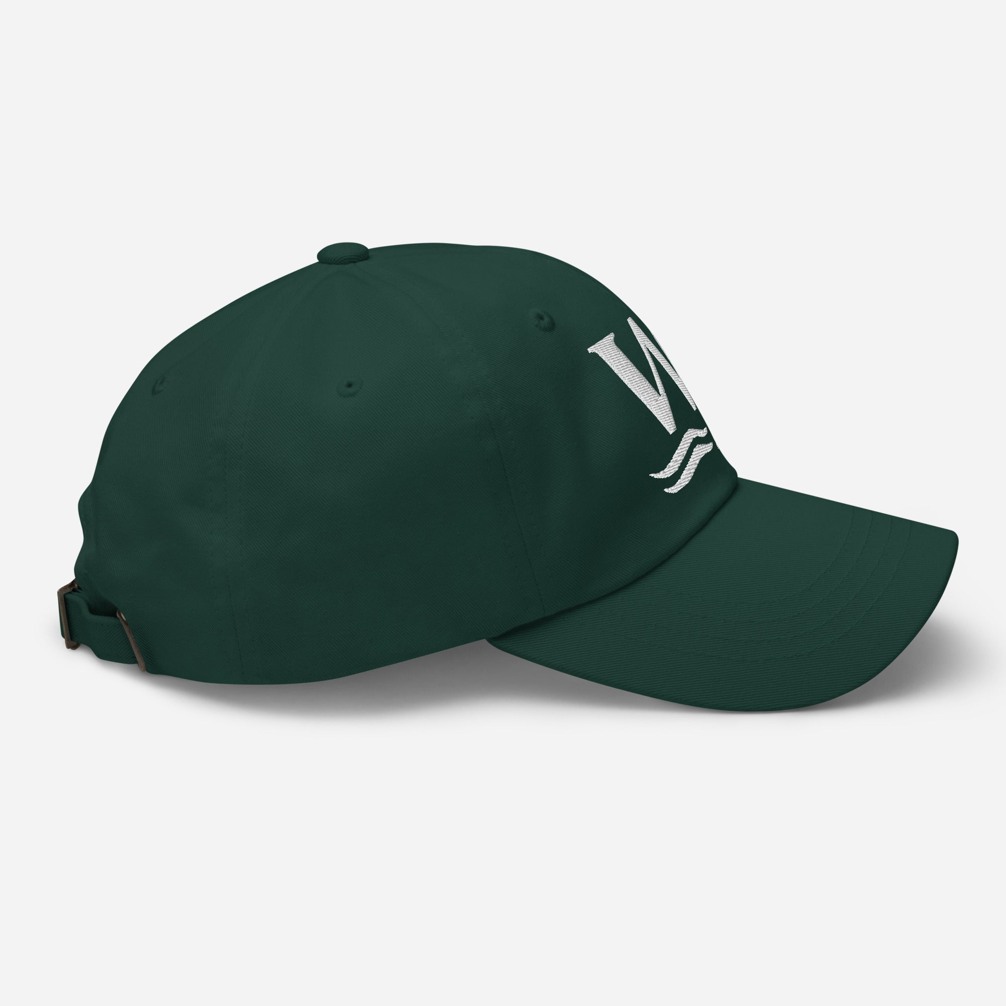 Wake and Lake WL Monogram Dad Hat worn at a lake dock
Soft adjustable dad hat with WL monogram for lake life
Low-profile unstructured lake cap with Wake and Lake branding
WL monogram adjustable hat for boat days and summer wear
