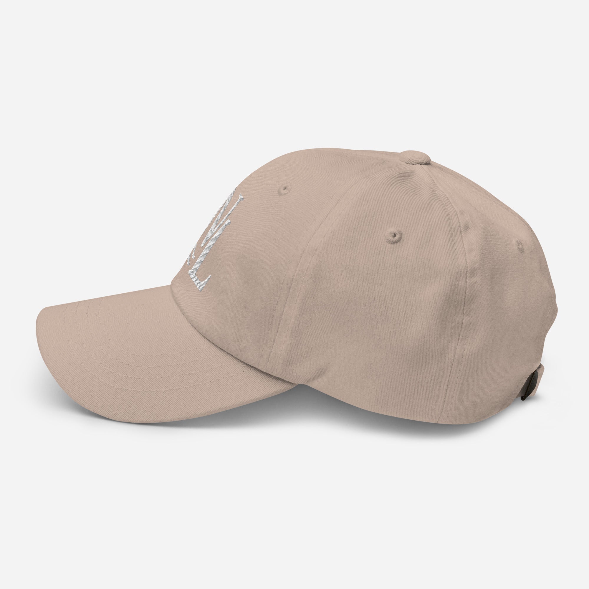 Wake and Lake WL Monogram Dad Hat worn at a lake dock
Soft adjustable dad hat with WL monogram for lake life
Low-profile unstructured lake cap with Wake and Lake branding
WL monogram adjustable hat for boat days and summer wear
