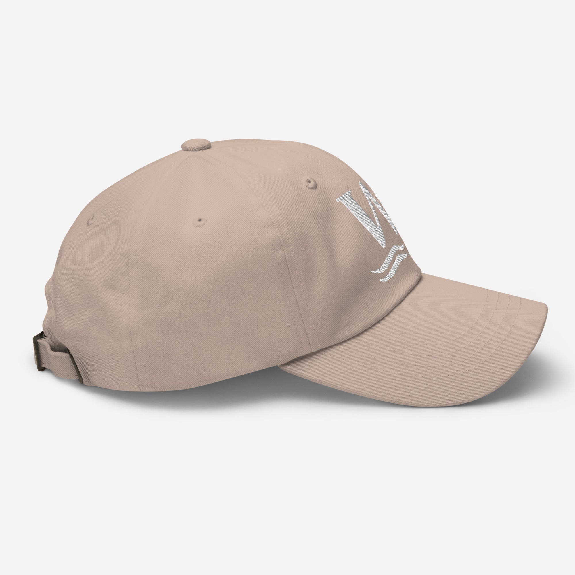 Wake and Lake WL Monogram Dad Hat worn at a lake dock
Soft adjustable dad hat with WL monogram for lake life
Low-profile unstructured lake cap with Wake and Lake branding
WL monogram adjustable hat for boat days and summer wear
